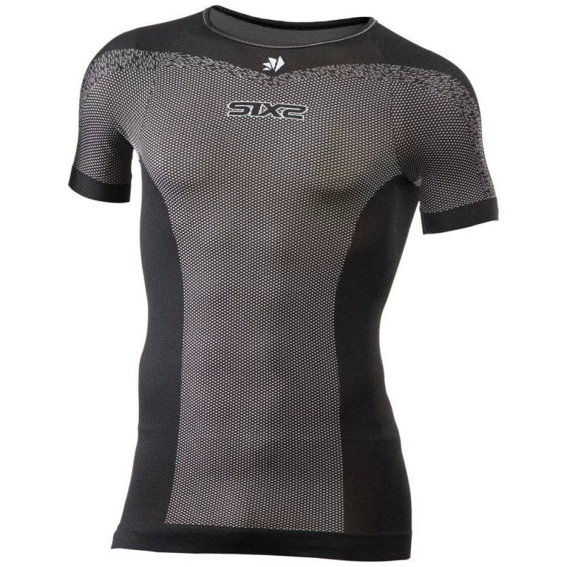 Maglia Intima Tecnica Termica Unisex Sixs TS1L-BT Breezy Touch Nero Carbon M-L