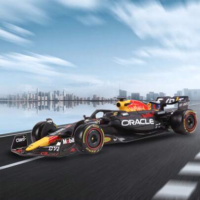 Modello di auto da corsa Bburago 1:43 Red Bull F1 Formula 2023 Red Bull F1 RB19 PEREZ