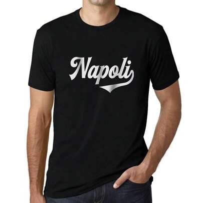 T-shirt Napoli da uomo – Napoli – T-shirt grafica eco-responsabile regalo vintage novità