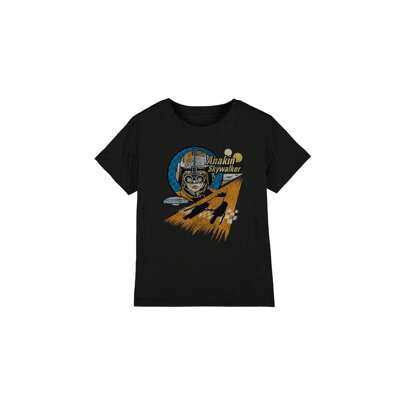 Maglietta nera per bambini/ragazzi Mos Espa Anakin Skywalker