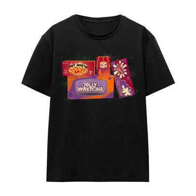 T-shirt unisex per adulti "Sweets" (Nera)