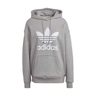 Trf Hoodie, Veste Donna, Medium Grey Heather, S