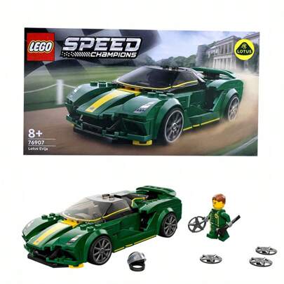 Modellino giocattolo della macchina da corsa Lotus Evija 76907 Speed Champions, per bambini