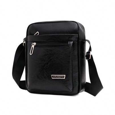Borsa a tracolla di alta qualità da uomo, borsa a tracolla in pelle PU da uomo, borsa a tracolla da uomo, borsa a patta da uomo, borsa a tracolla da u