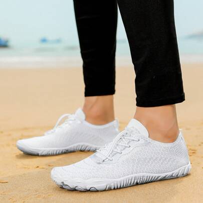 Scarpe barefoot unisex, rapide ad asciugare, adatte per spiaggia, acqua, escursioni all'aperto, barca, pesca, immersioni, nuoto, con suola in gomma an