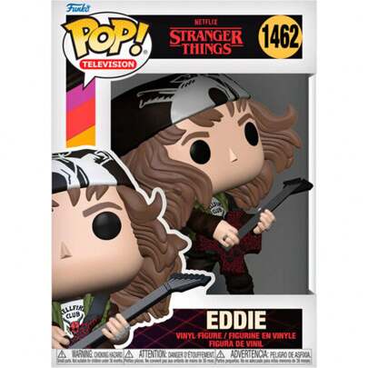 STRANGER THINGS EDDIE POP FIGURE - Funko Pop da collezione in edizione limitata - Funko Pop Design dettagliato e realistico - Funko Pop Ideale come re