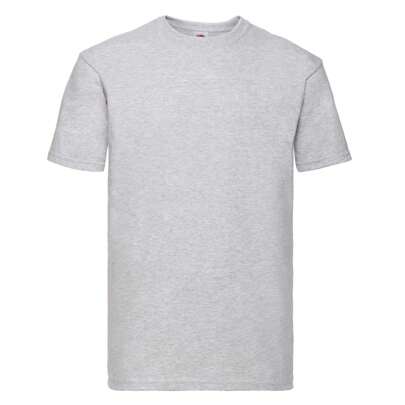 Maglietta premium super uomo (grigio melange)
