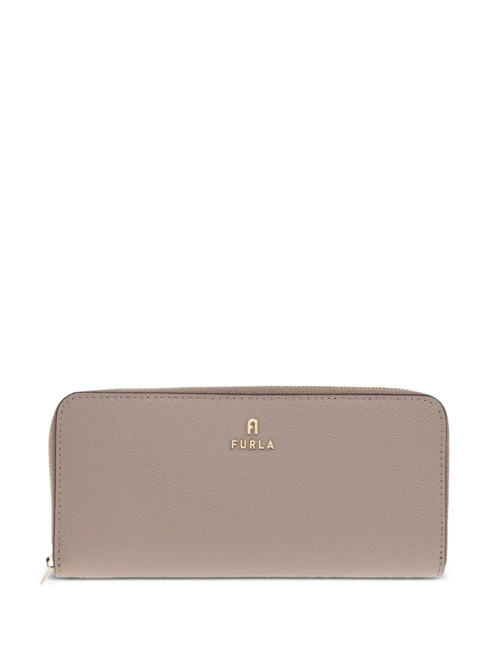 Furla zip-around leather wallet - Toni neutri