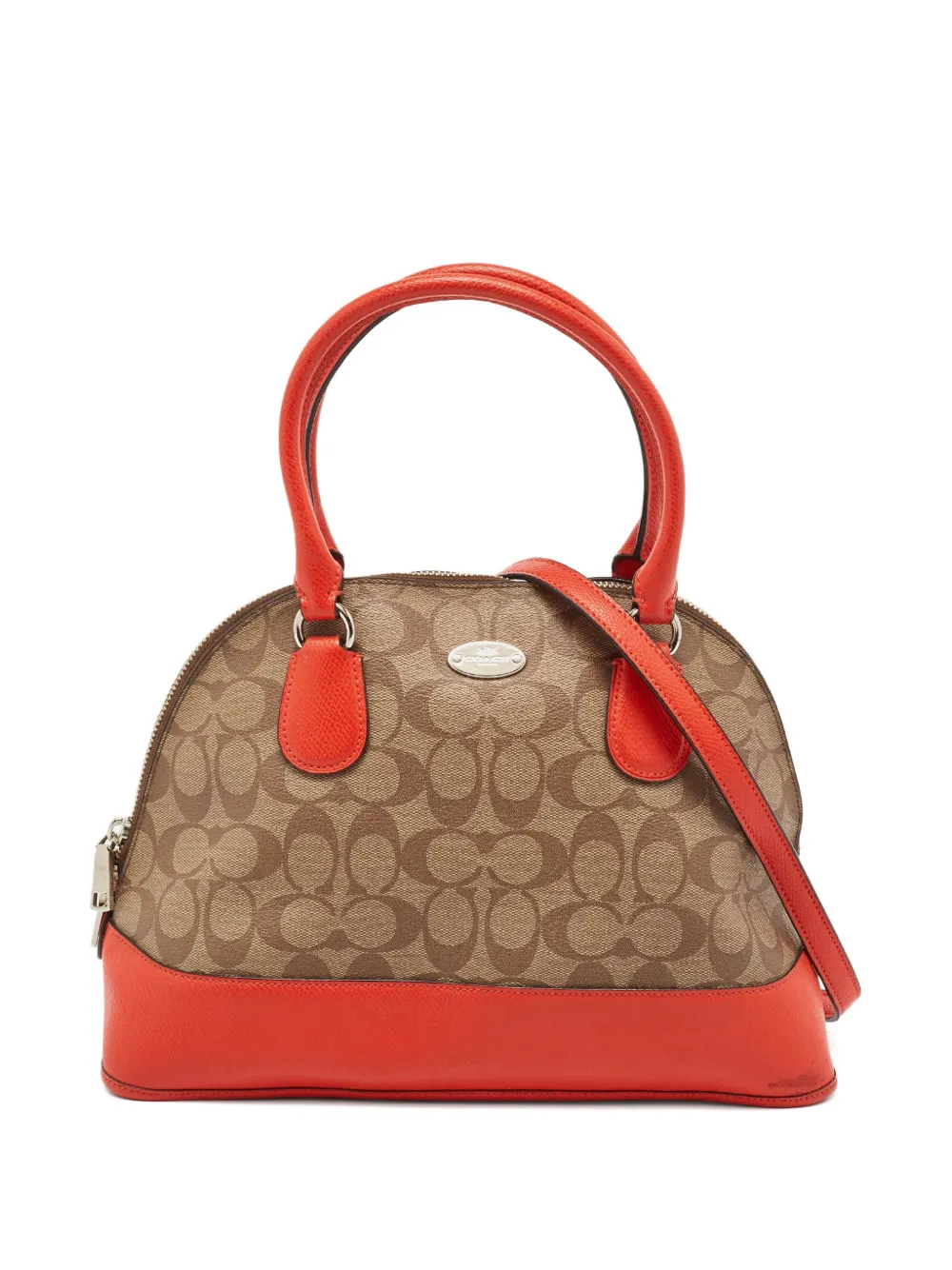 Coach Vintage leather satchel bag - Marrone