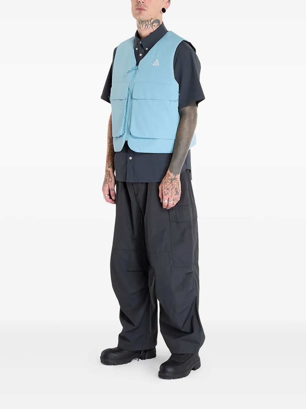Nike reversible zip vest - Blu