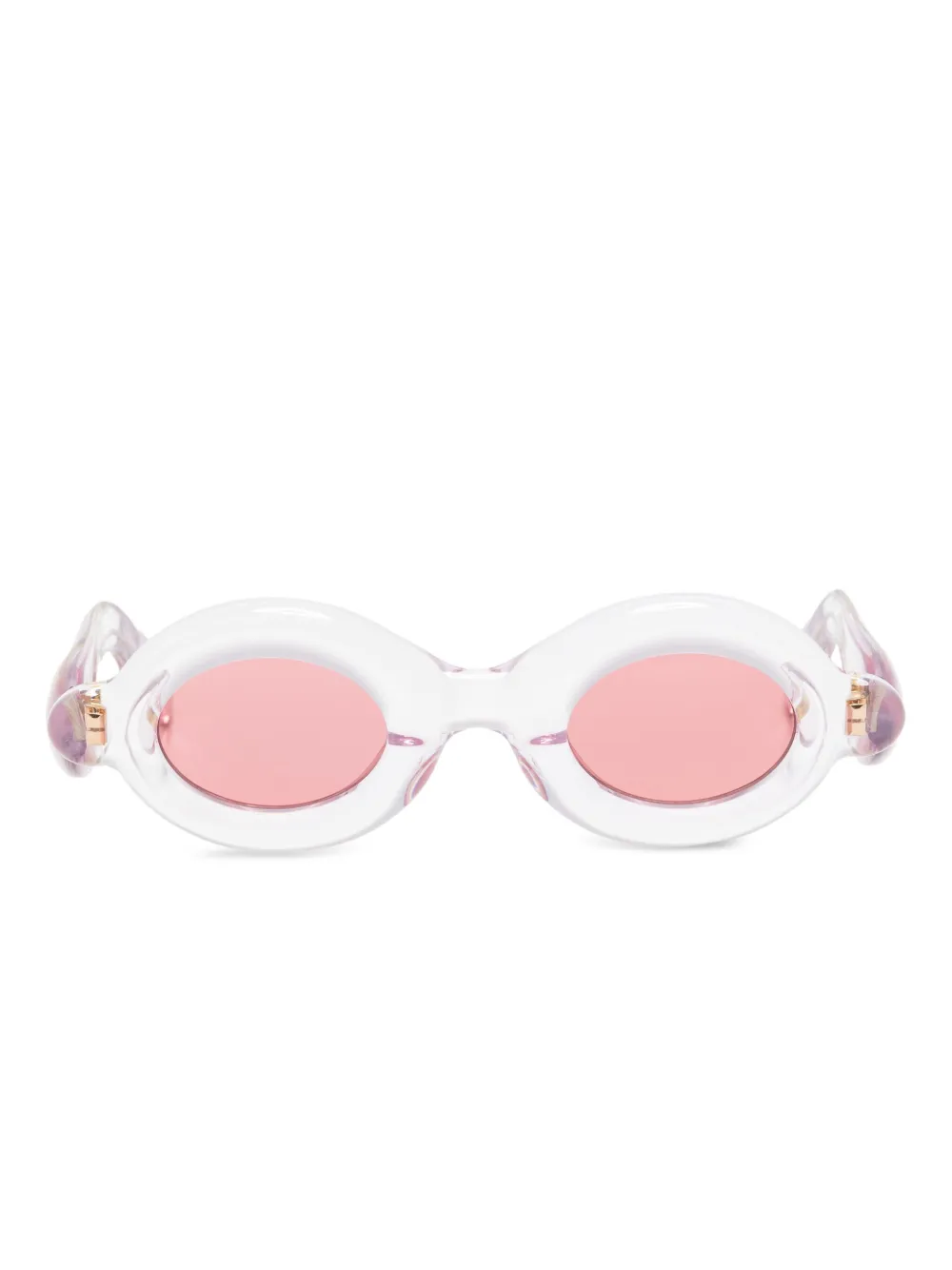 Paloceras Pebble oval-frame sunglasses - Rosa