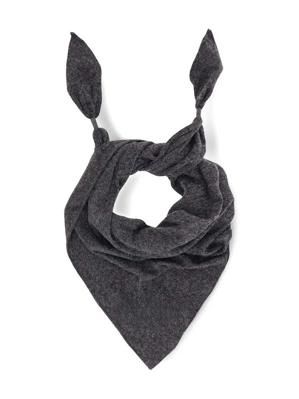 Brunello Cucinelli cashmere scarf - Grigio
