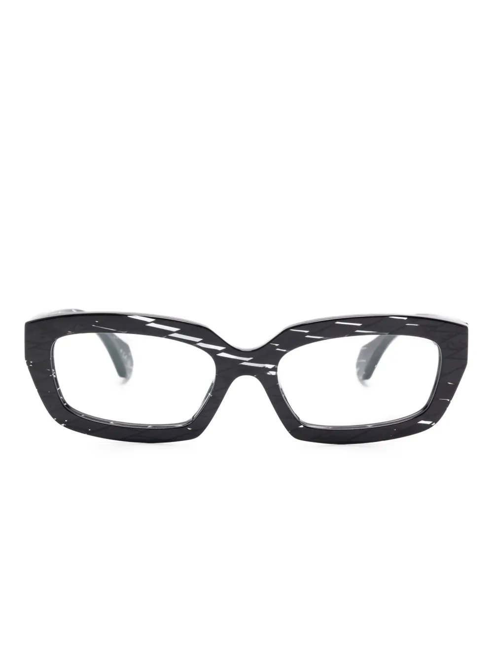 Alain Mikli rectangle-frame glasses - Nero