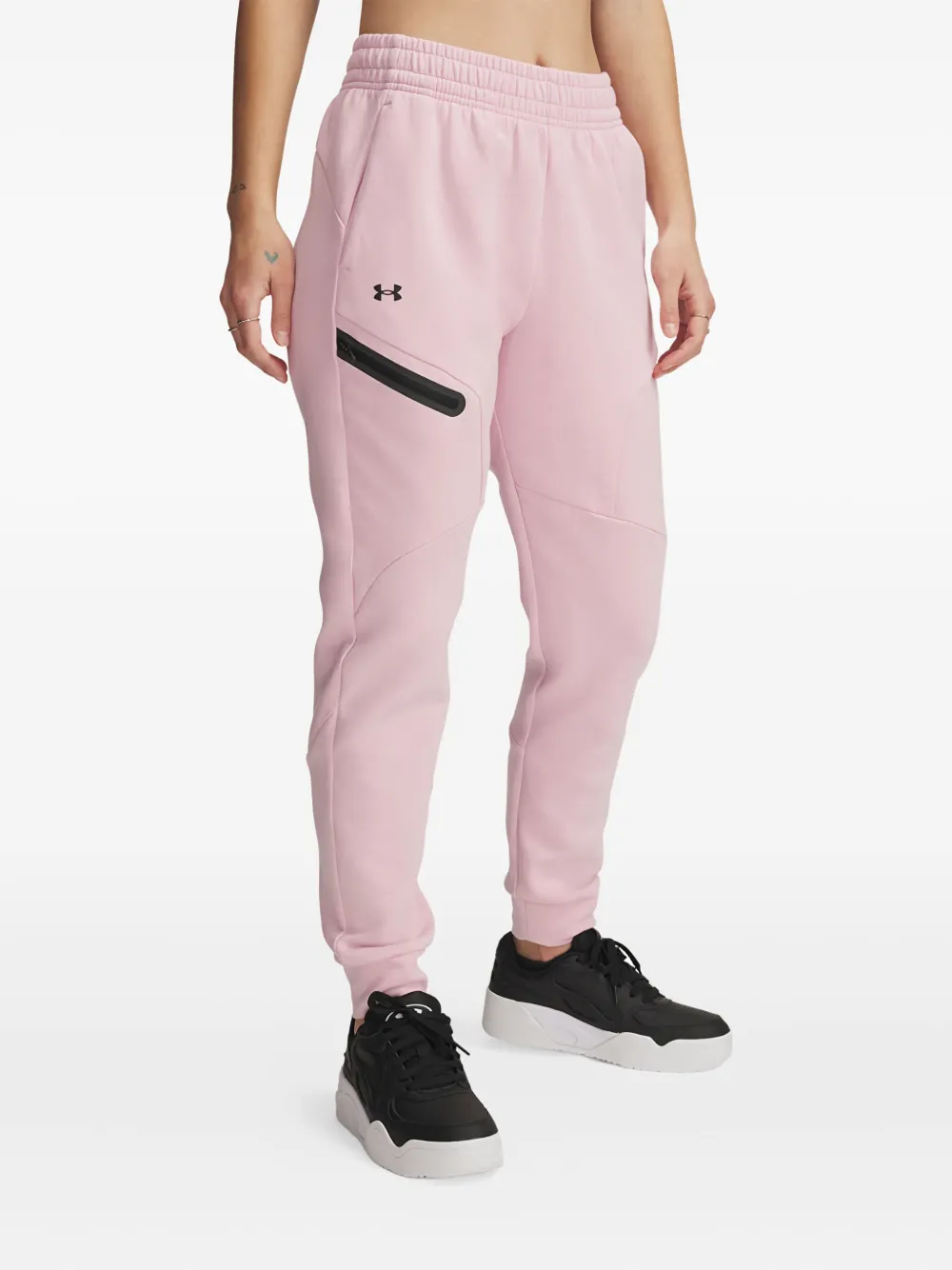 Under Armour UA Unstoppable fleece track pants - Rosa