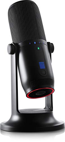 Thronmax Mdrill One - Microfono A Condensatore Usb Per Podcast/Streaming/Chiamate/Gioco/Youtube - Nero Jet