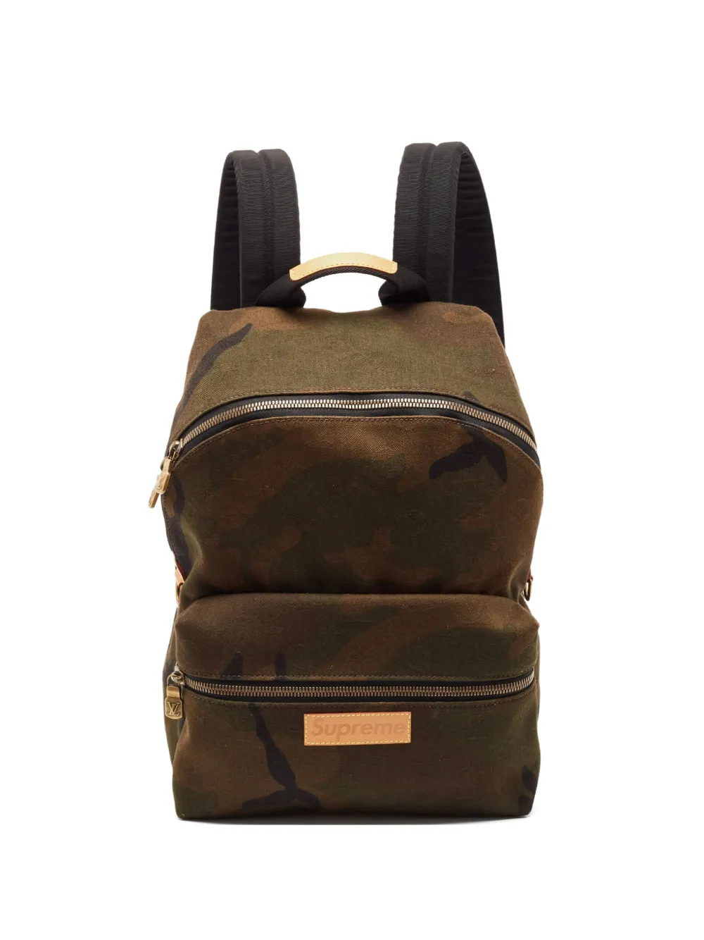 Louis Vuitton Pre-Owned x Supreme Apollo camouflage canvas backpack - Verde