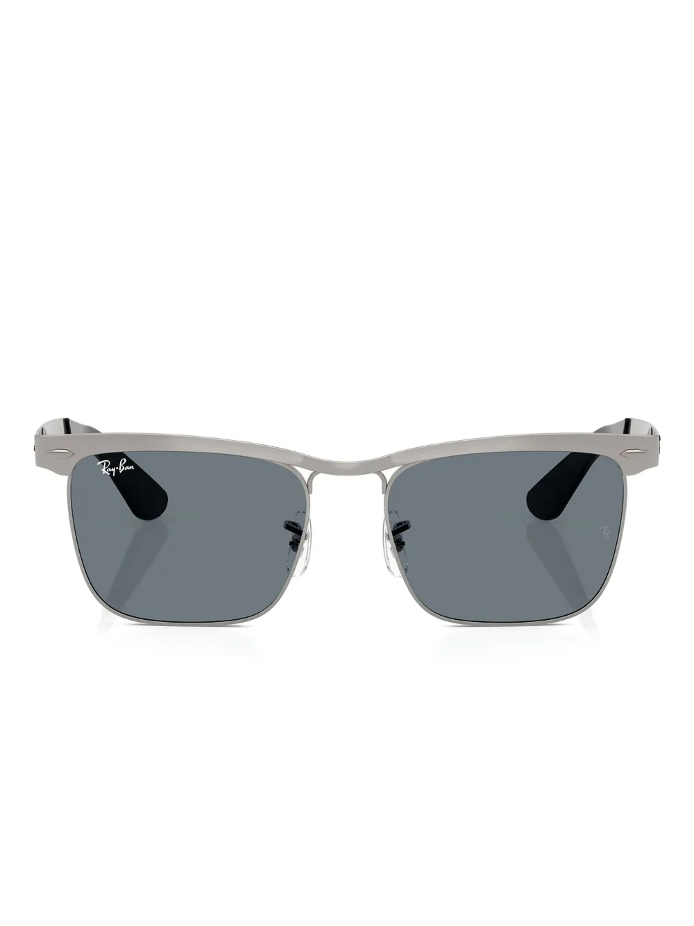 Ray-Ban WAYFARER DELUXE Sandblasted Gunmetal On Gunmetal - Grigio