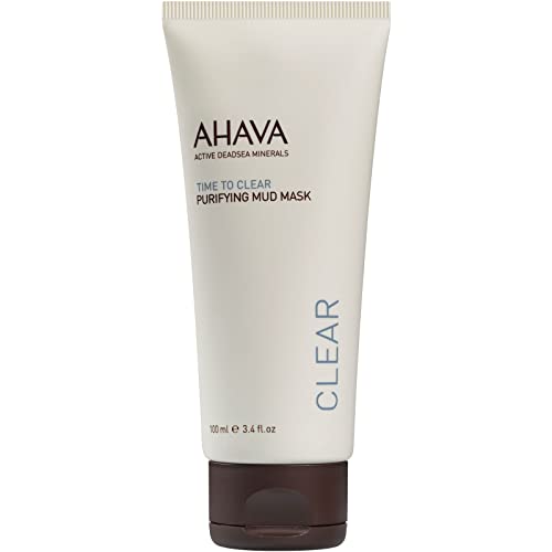 Ahava Time To Clear - Purifing Mud Mask Maschera Purificante Viso, 100Ml