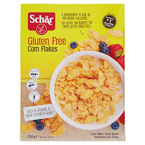 Schär Corn Flakes Dietetici Senza Glutine - 250 Gr