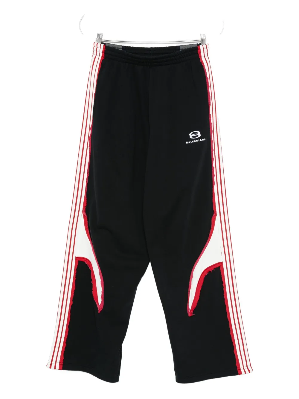 Balenciaga wide-leg track pants - Nero