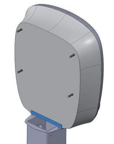 3733984 Charge Amps Aura Dual Pole Mount - 60 mm