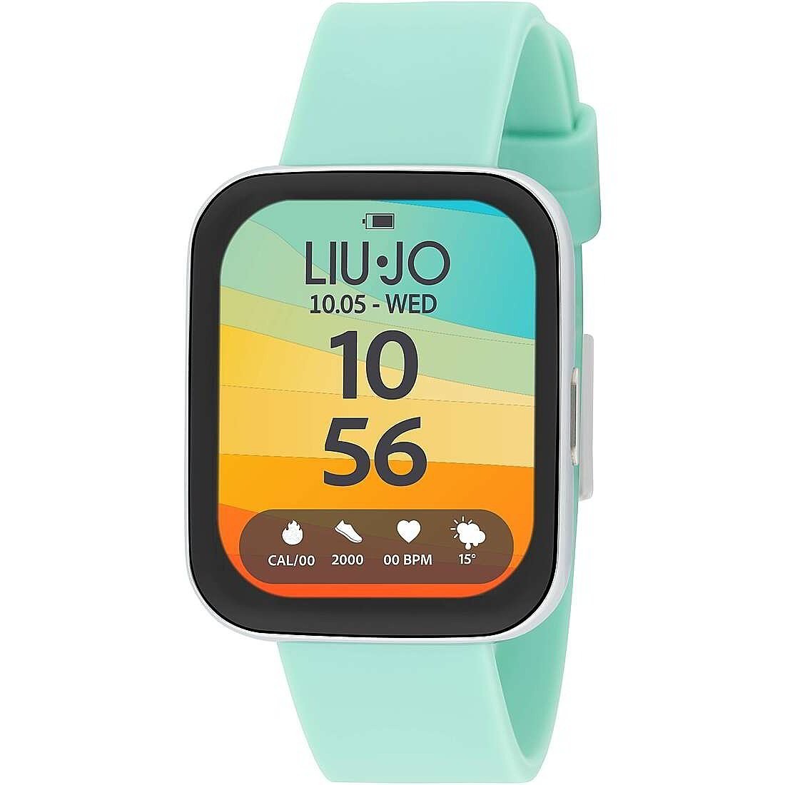 Orologio Unisex LIU JO Smartwatch VOICE SLIM ACQUAMARINE SILVER codice prodotto