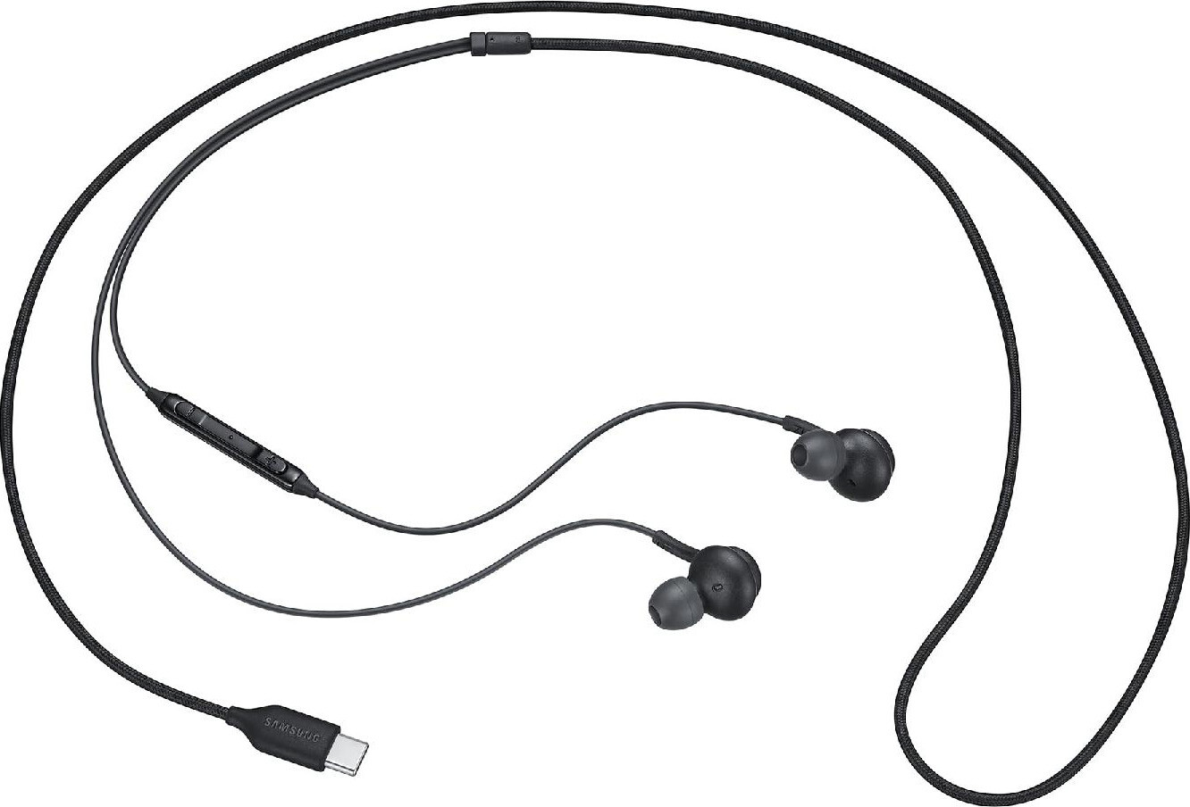 Samsung Auricolari Cablate con USB-Type C e suono AKG Nero EO-IC100BBEGIT