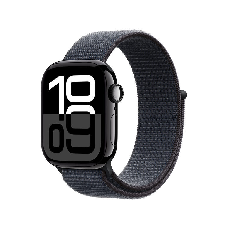 Apple Watch Series 10 Serie 10 GPS + Cellular 42mm Cassa in Alluminio color Jet
