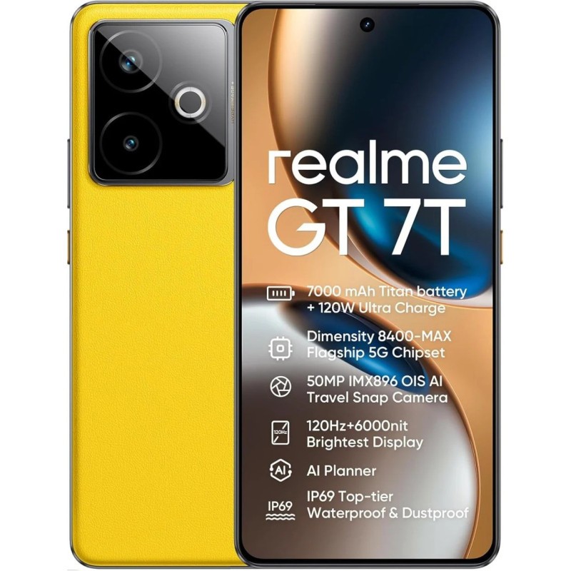 Realme GT 7T - 12/256 GB - giallo