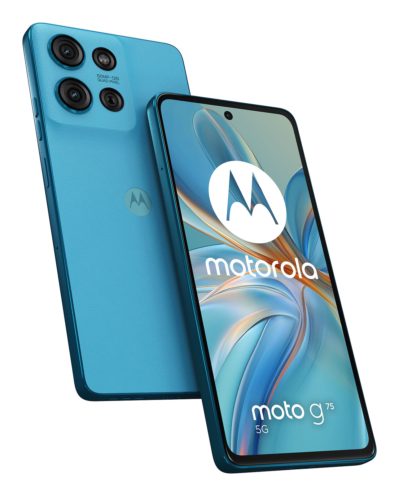 Motorola Moto G75 5G 8 256Gb 6.78'' 120Hz Dual Sim Aqua Blue Pb3y0004se