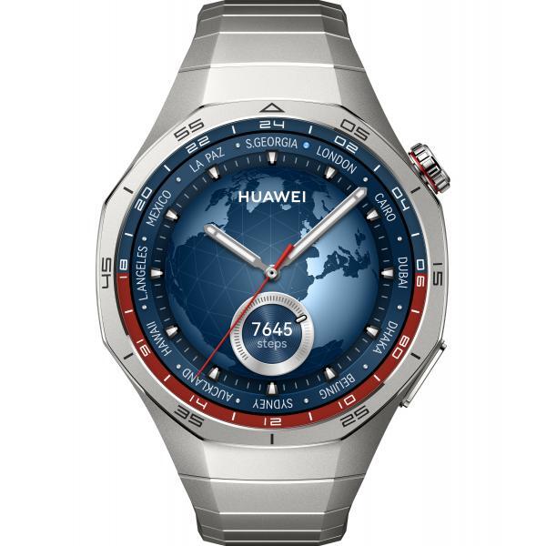 55020DKB  Watch GT5 PRO 46mm (Vili-B29M), Smartwatchgrau, cuffia in titanio e ce
