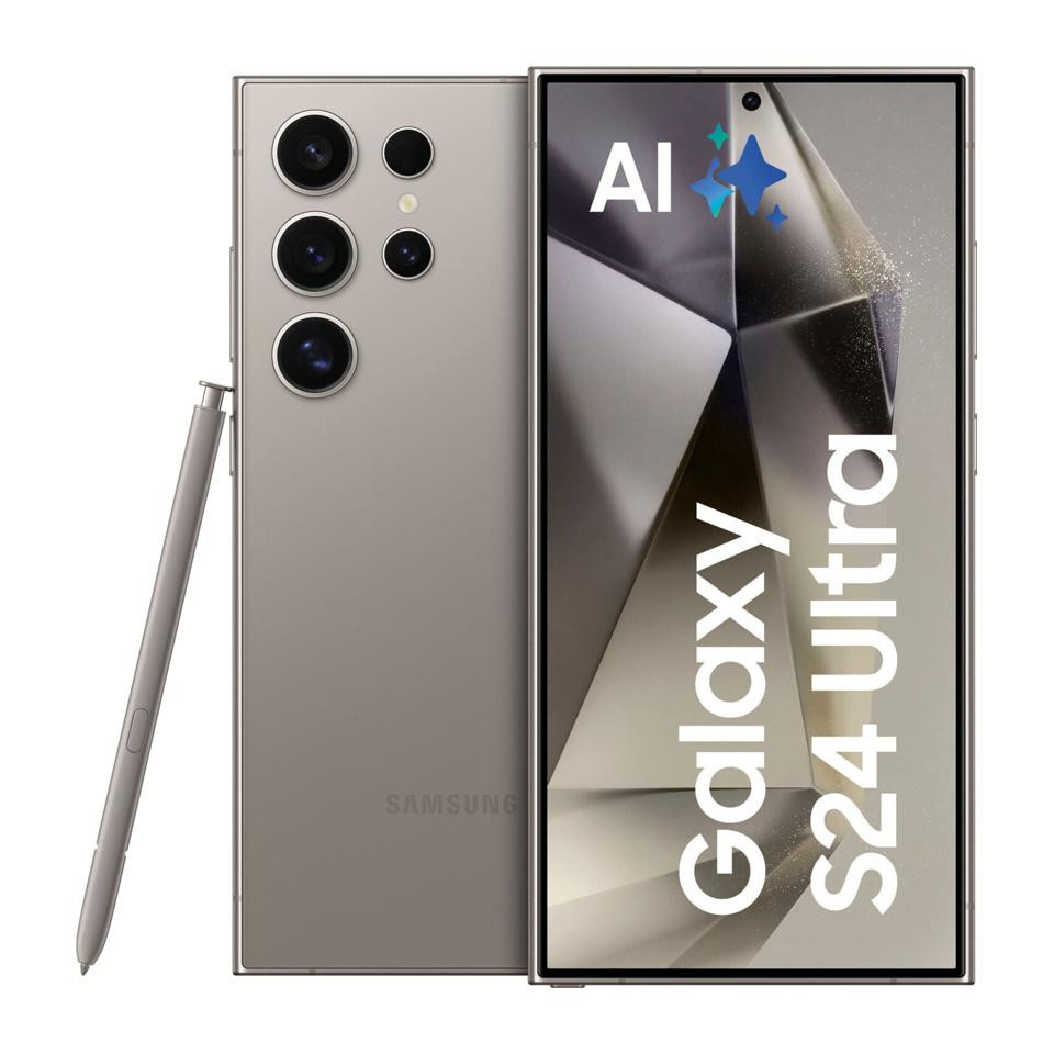 Samsung Galaxy S24 Ultra 512GB Titanium Gray Smartphone 5G Grigio Android AI