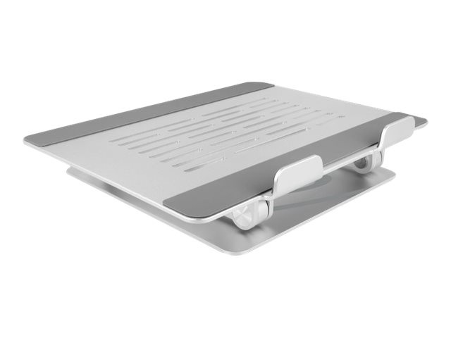 Delock Supporto per tablet e portatile regolabile in alluminio 18414