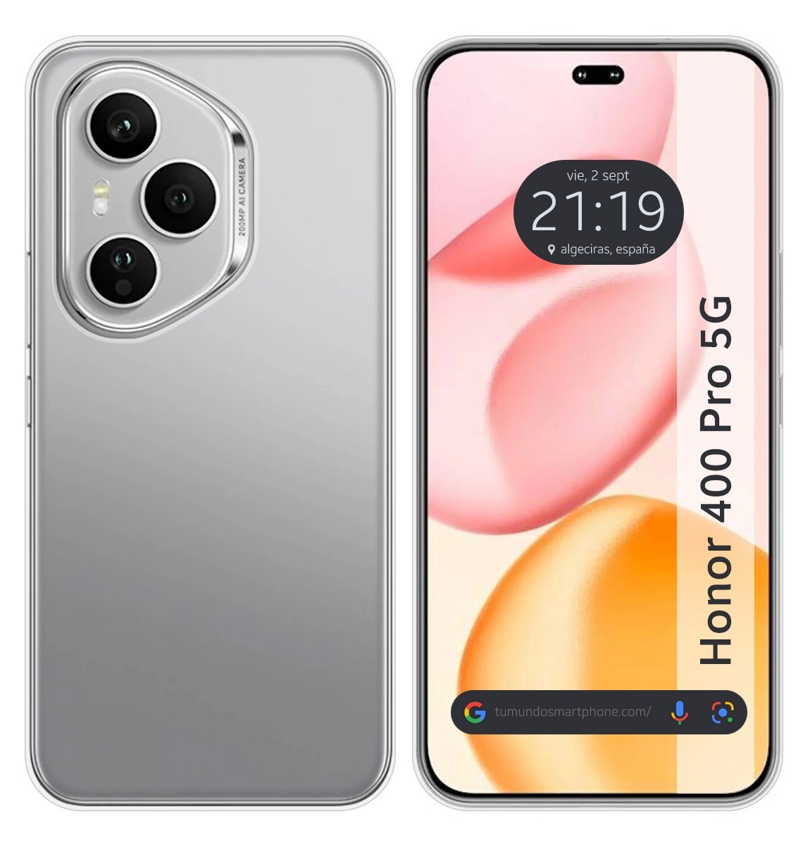 Custodia In Silicone Gel TPU Trasparente Per Huawei Honor 400 Pro 5G