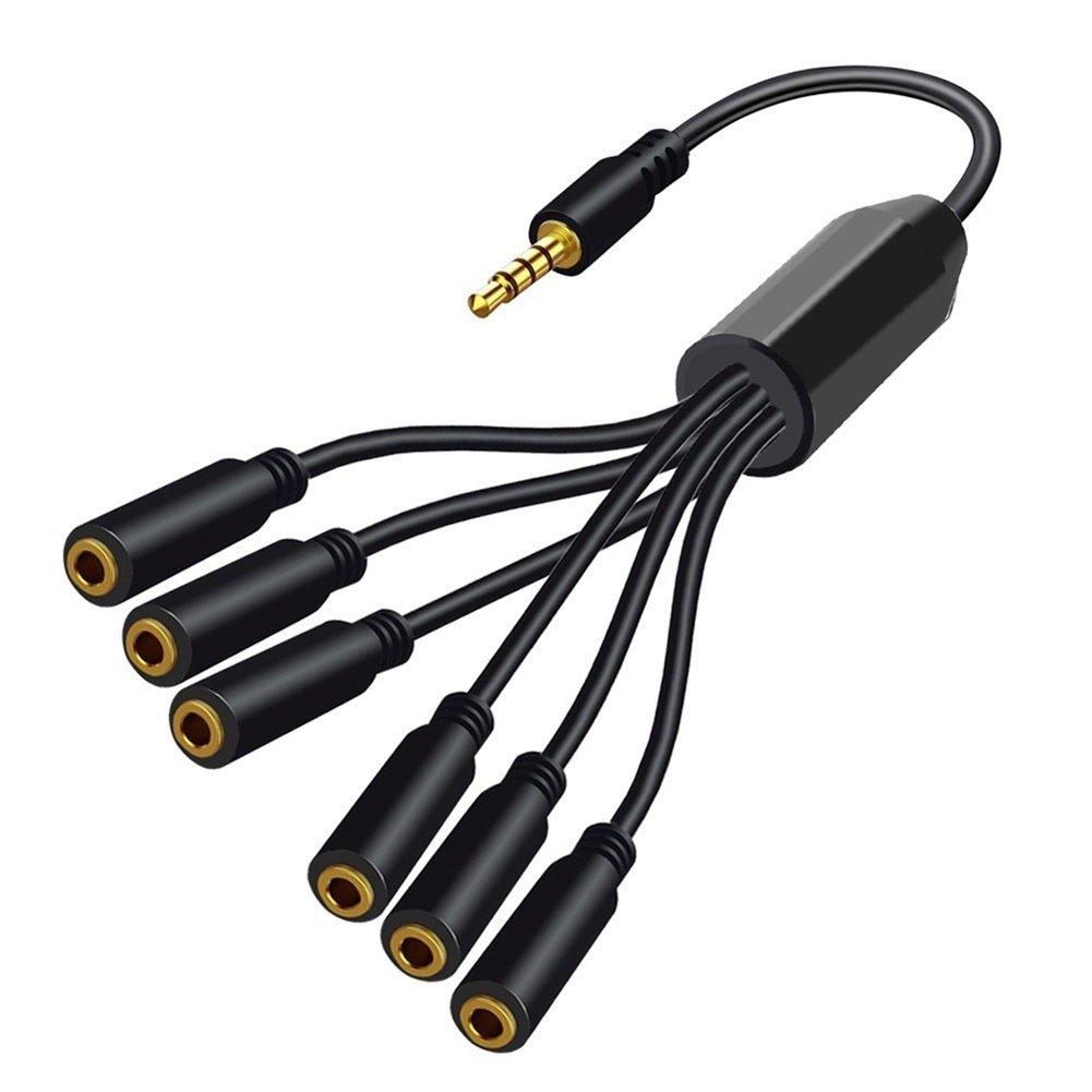 Splitter per Auricolari da 3,5 mm 3,5 mm 1/8 di Pollice 4  TRRS Ma6714