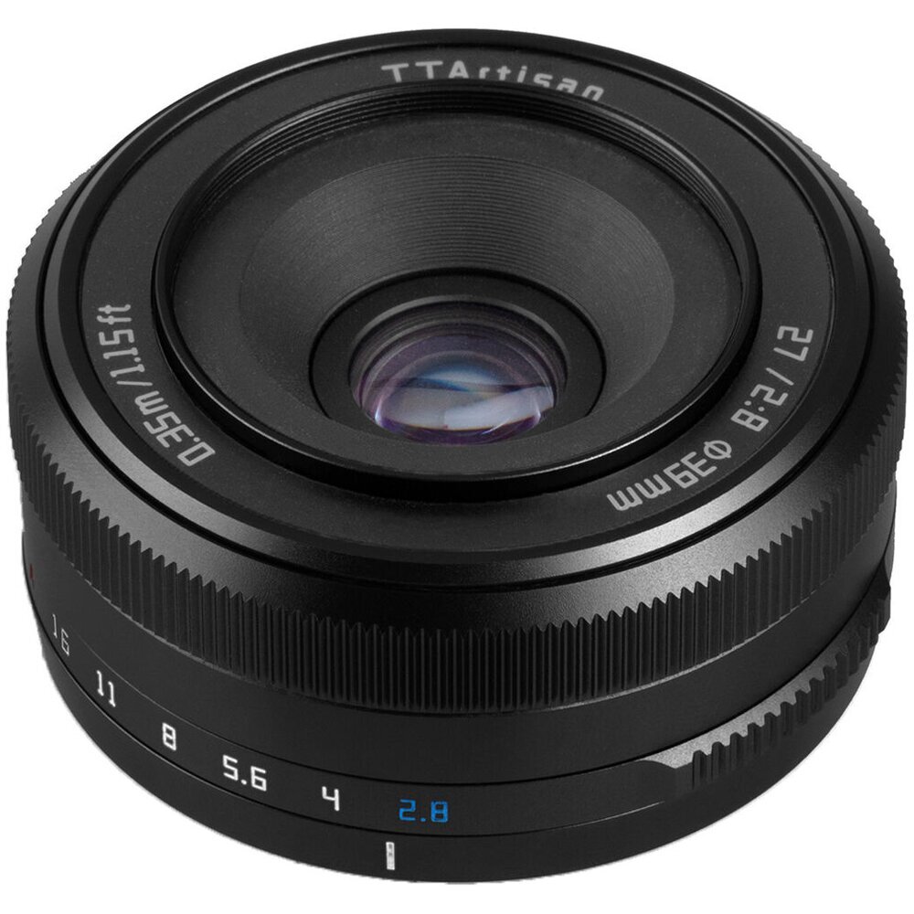 TTartisan Obiettivi Mirrorless 27mm f/2.8 AF Fuji X Nero