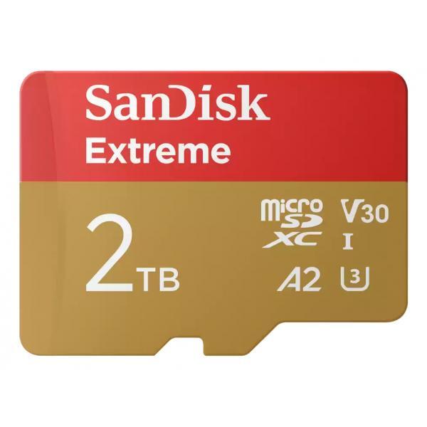 3733985 SanDisk SanDisk Extreme 2 TB MicroSDXC UHS-I Classe 10 (SanDisk - flashh