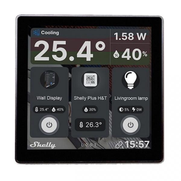 8537109199  Wall Display, Bedienteil black  3800235262597
