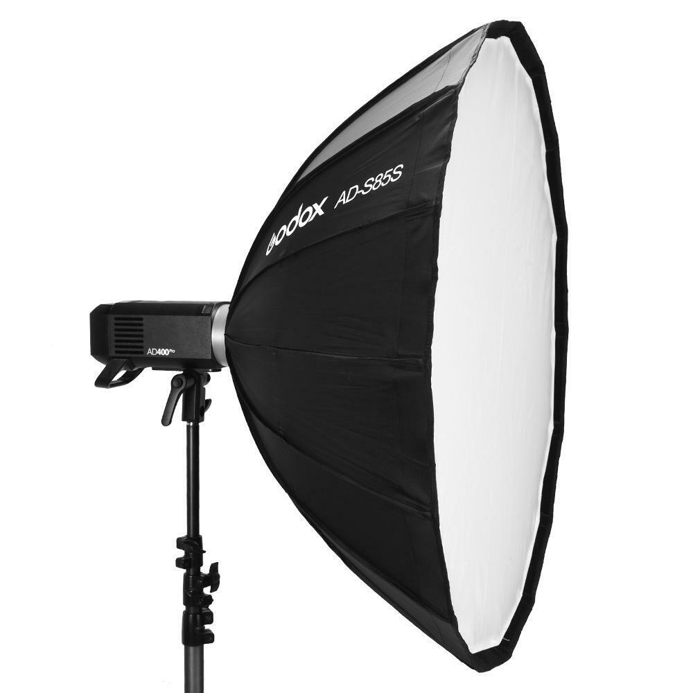 Godox AD S85W Softbox Bianco rapido 85CM per AD300-400 Pro