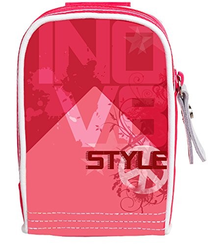 Inov8 Universal Style Compact Camera Case - Pink Style Pink