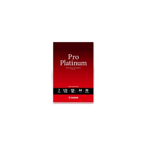carta fotografica pt-101 pro platinum 300g/m2 a4 20fogli