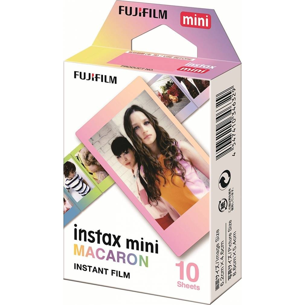 Fujifilm MACARON Instax Mini Pellicola Istantanea 10 foto