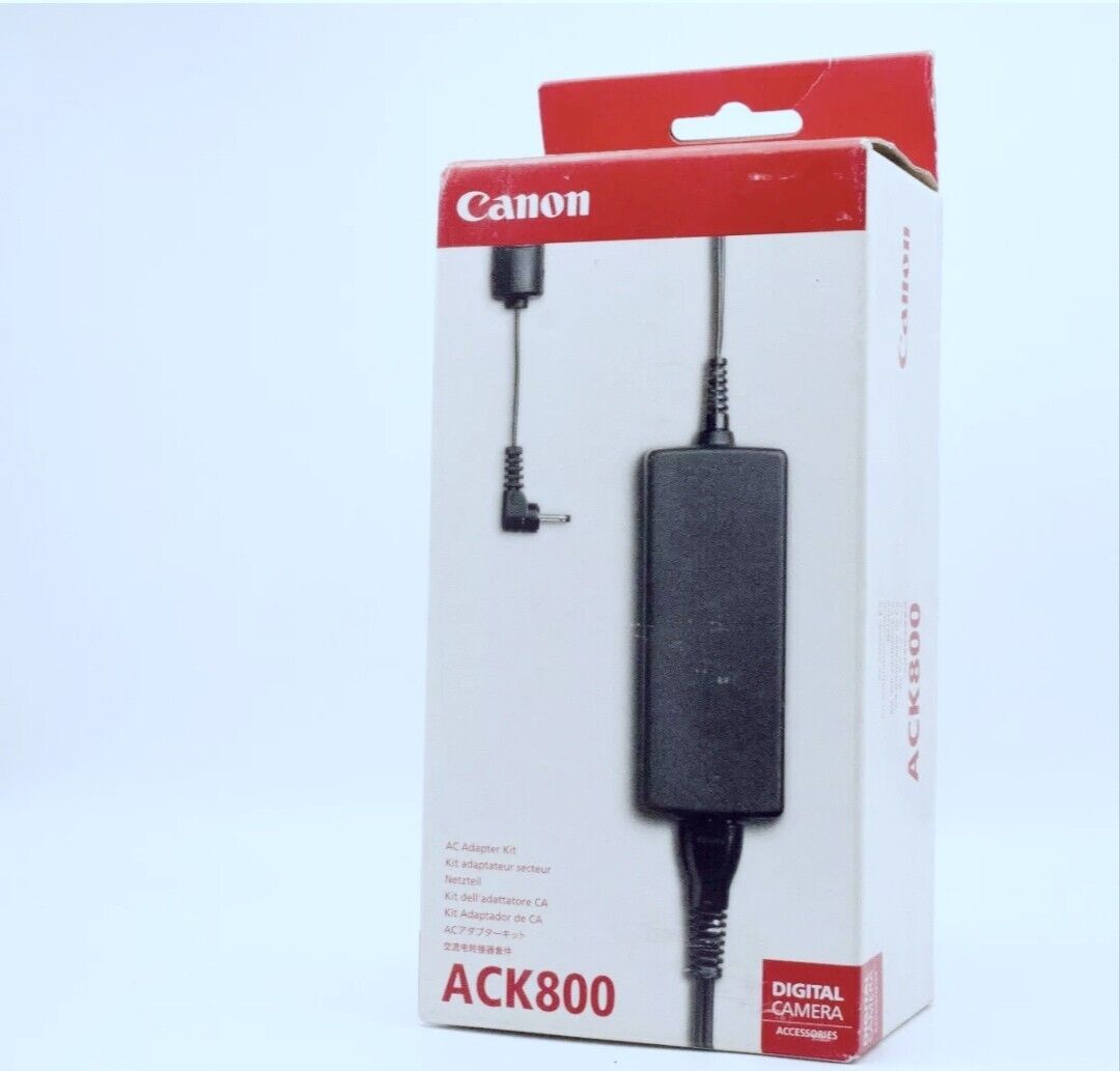 Canon ACK800 AC Adapter Kit Compact Power Adapter CA-PS800