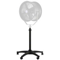 Walimex 17364 5 gamba/gambe Nero 110 cm Movable Lighting Stand for Wind Machine
