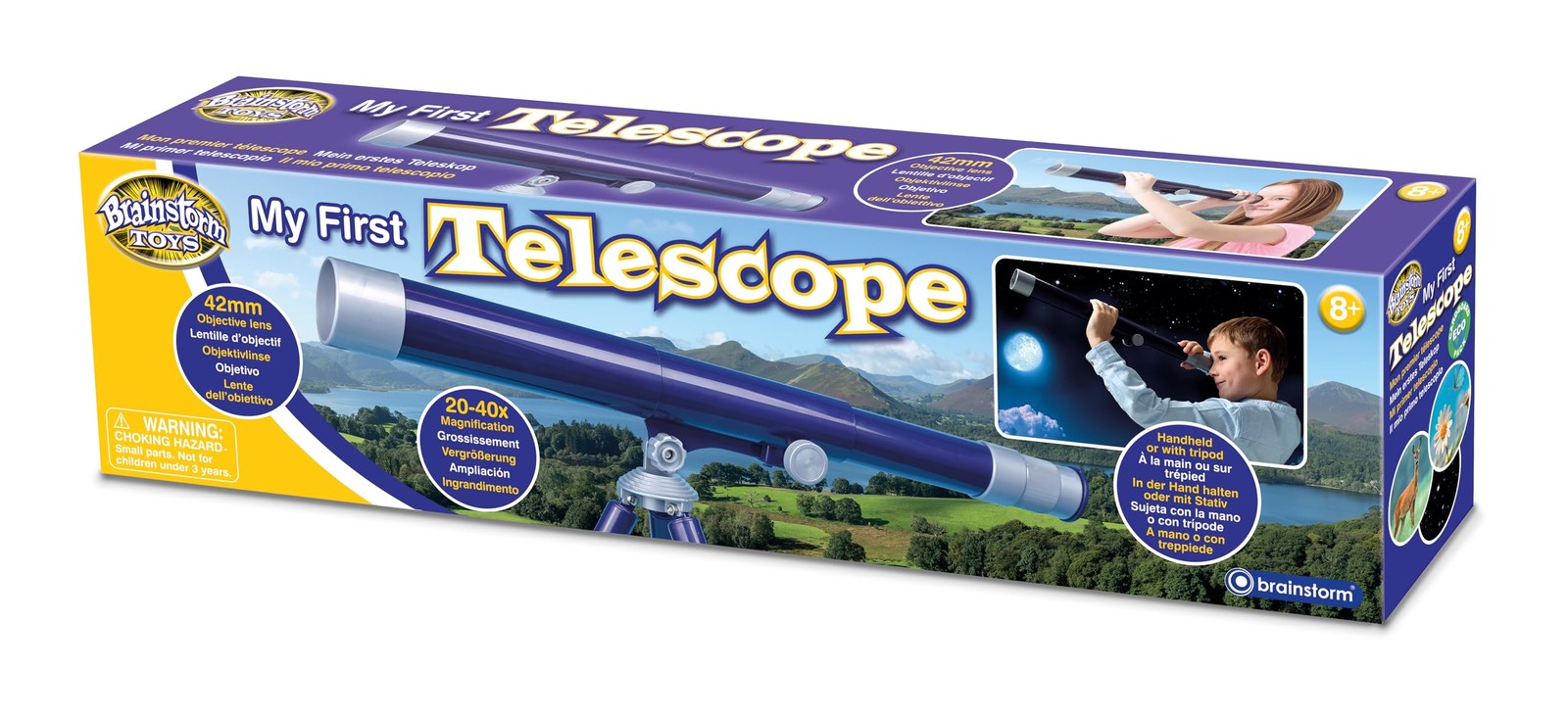 Brainstorm TOYS E2071Brainstorm Toys My First Telescope