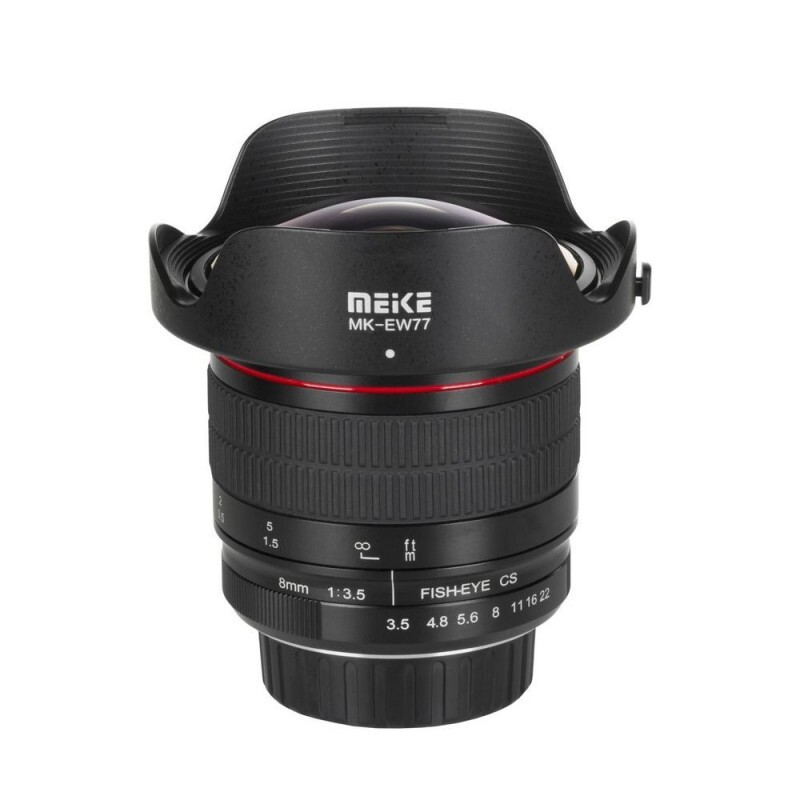 Obiettivo Meike MK-8mm F3.5 per Nikon