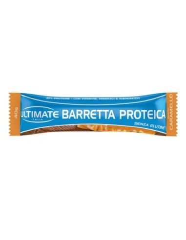 ULTIMATE BARRETTE PROTEICHE CARAMELLO 40G - 1PEZZO