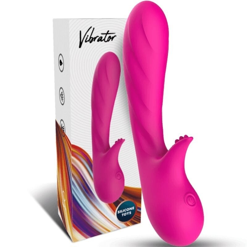 Armony Romance - Vibratore con Stimolatore Fucsia