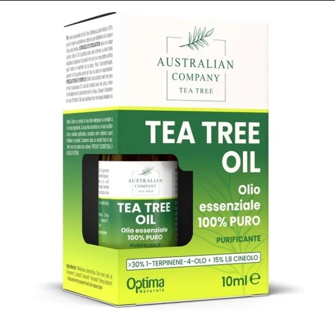 🌱Australian Tea Tree Oil 10ml PURO 100% MIGLIOR PREZZO e SPEDIZIONE GRATUITA!✨️