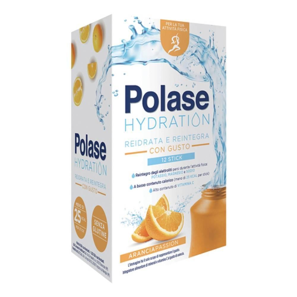 Integratore Polase Hydration Gusto Arancia per Reidratazione con 5 Sali Minerali